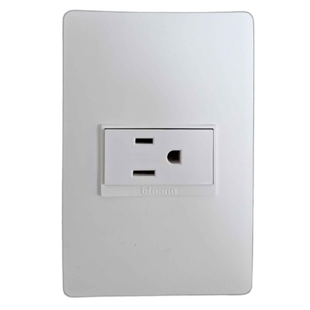 Tomacorriente sencilla Lúzica